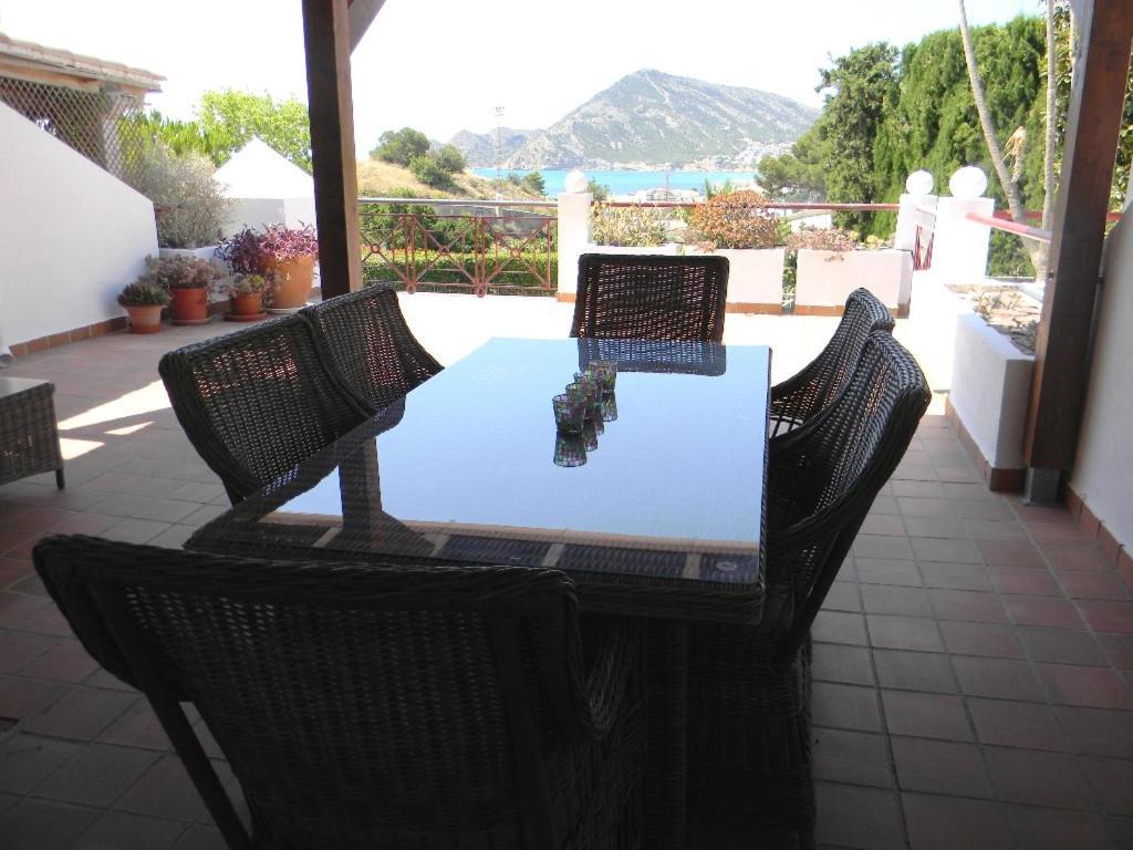 Bonito Apartamento Con Inmensa Terraza Y Piscina Альтеа Экстерьер фото